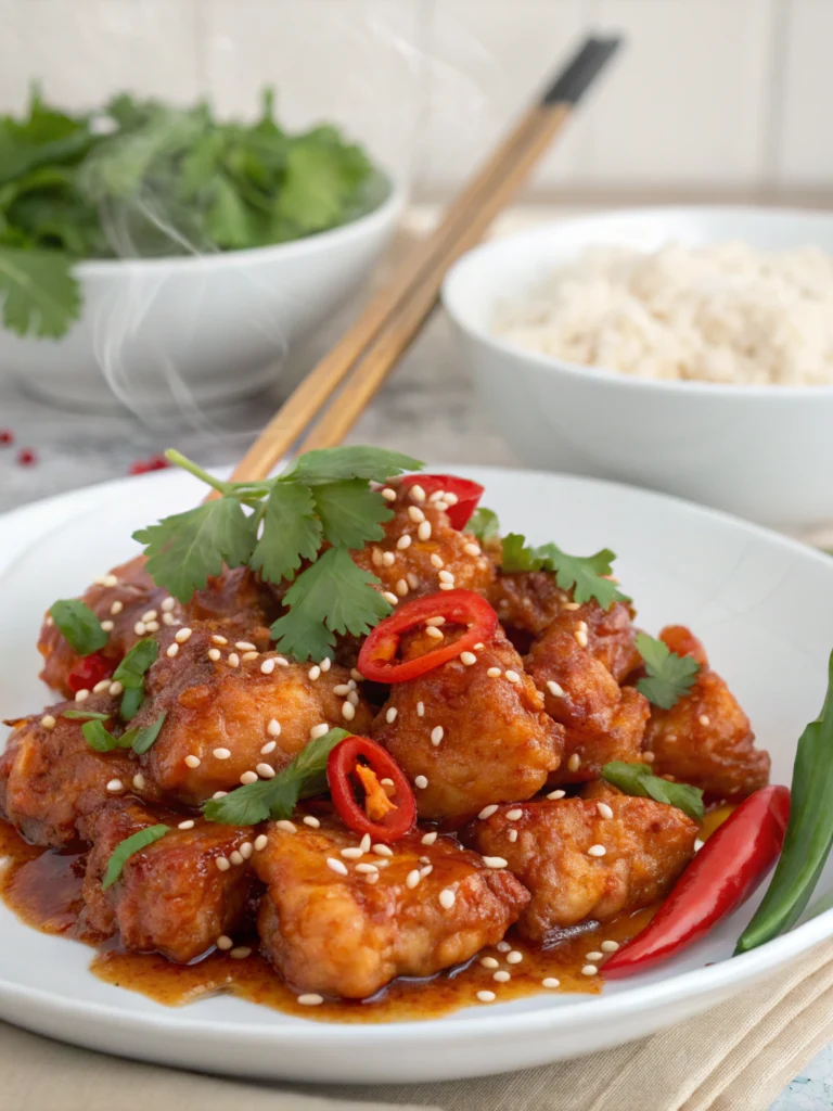 Easy Sweet Chili Chicken Recipe (Sticky, Sweet & Spicy!)
